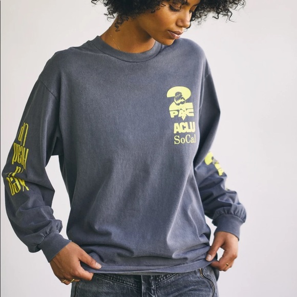 NWT ACLU SoCal x The Estate of Tupac Shakur